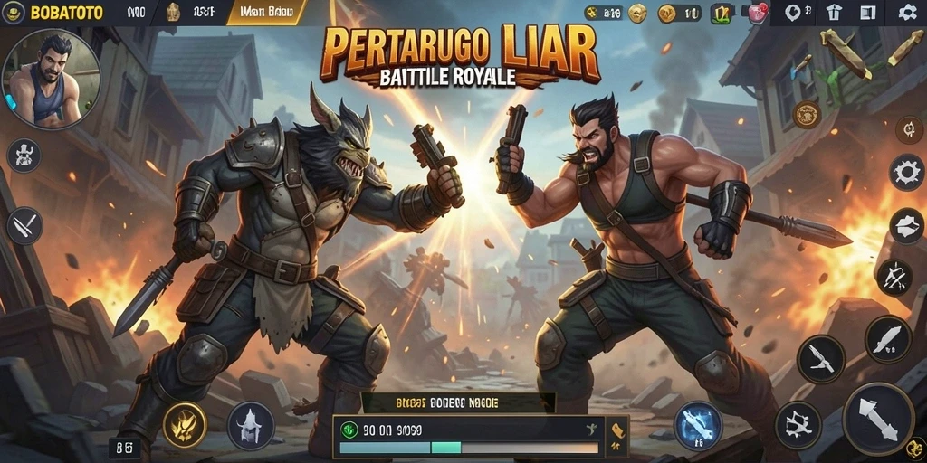 Tampilan dinamis dari gameplay BOBATOTO yang mendebarkan.