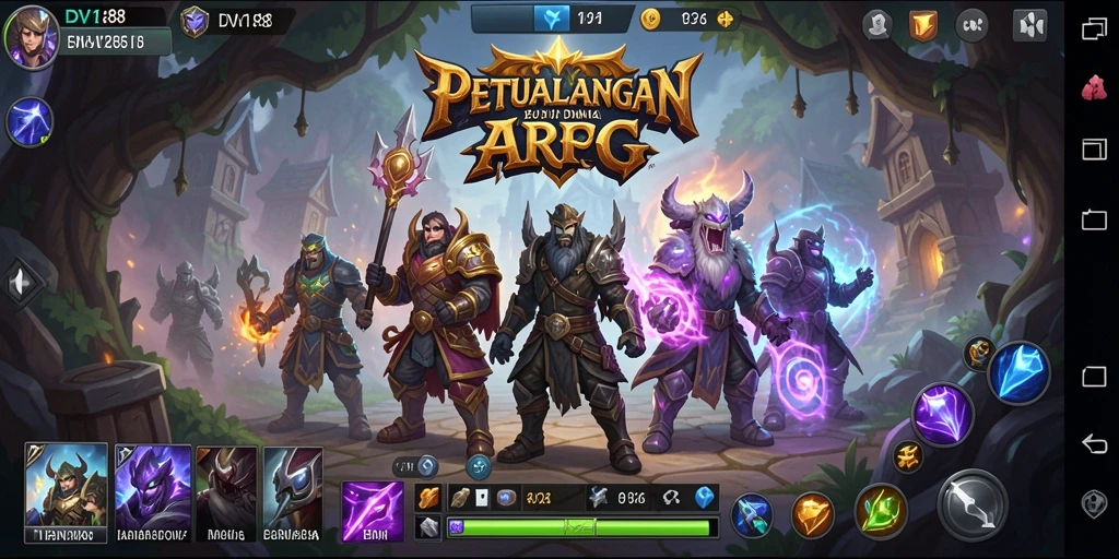 Gameplay DV188 dengan pertarungan seru dan karakter yang dinamis.