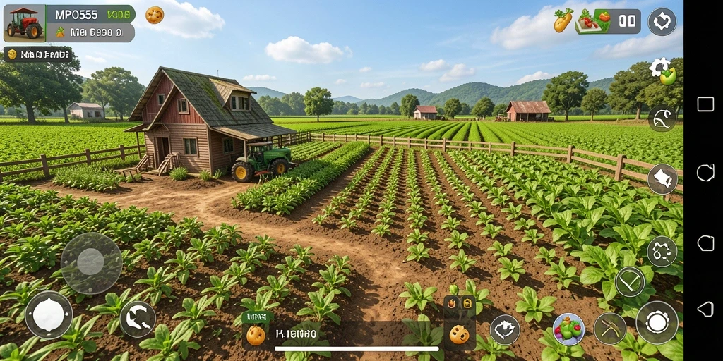 Gameplay pertanian yang menakjubkan di MPO555.