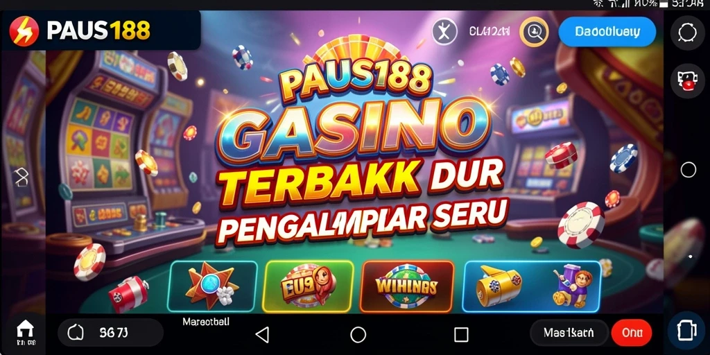 Screenshot gameplay PAUS188 yang menampilkan keseruan bermain Kasino.