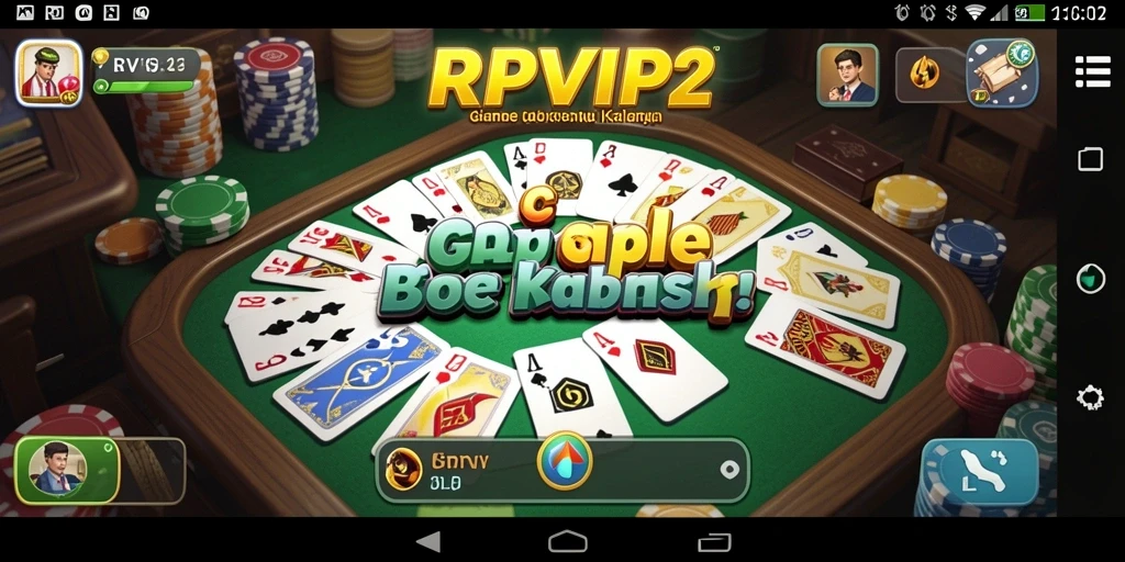 Tampilan gameplay Gaple yang seru dan interaktif di RPVIP2.