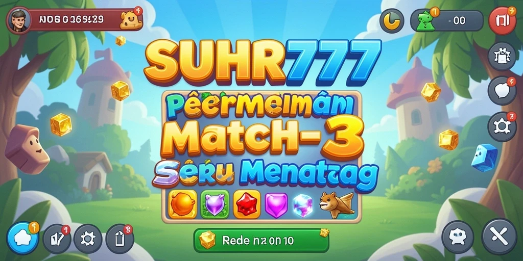 Gameplay seru dan mencocokkan permata di SUHU777.