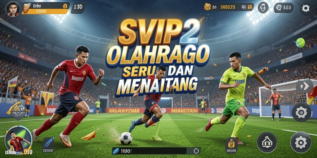 Tampilan gameplay SVIP2 yang menakjubkan dengan aksi olahraga yang dinamis.