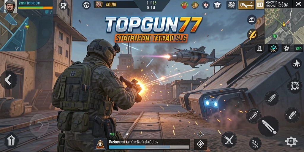 Gameplay seru di <strong>TOPGUN77</strong> dengan strategi mendalam.