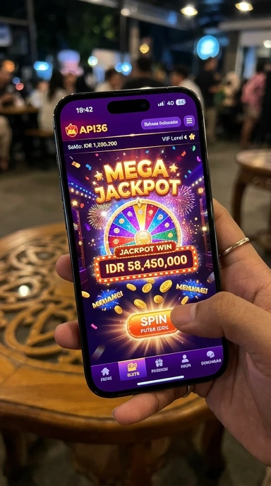 Tampilan antarmuka pengguna api36 yang intuitif dan mudah dinavigasi.